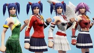 SoulCalibur 6 Wendy 4 Outfits Fairy Tail Character Creation Tutorial [upl. by Kumagai]