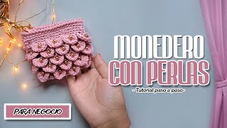 MONEDEROS TEJIDOS A CROCHET CON CIERRE 👛 [upl. by Stafford]