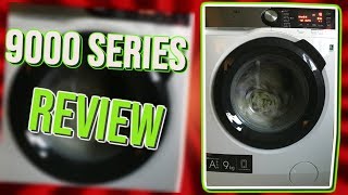 AEG 9000 Series L9FSC969R 9Kg washing Machine Review [upl. by Laius276]