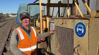 Daylesford Railway  Diesel Electric Railmotor returns to service [upl. by Racklin516]