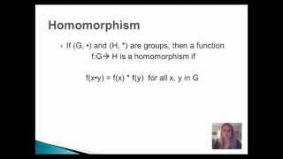 Homomorphisms Isomorphisms and Automorphisms [upl. by Aural]