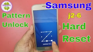 Hard Reset Samsung J2 2016 Pattern Unlock By Hand [upl. by Durwyn]