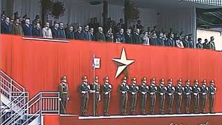 1985 Parade Military National Anthem Czechoslovakia amp URSS [upl. by Ahtamat]