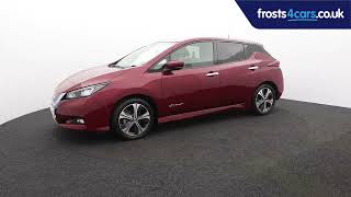 Used Nissan Leaf Tekna  Stock ID 46229  Frosts Cars Chichester and Shoreham by Sea [upl. by Emorej]