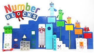 Best Numberblocks Toy Learning  Finding Missing Blocks in Step Squad HQ [upl. by Stalker434]