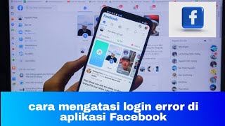 cara mengatasi login error di aplikasi Facebook [upl. by Labotsirhc]