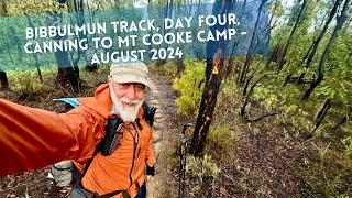 Bibbulmun Track Day Four Canning to Mt Cooke Camp  August 2024 [upl. by Attey]