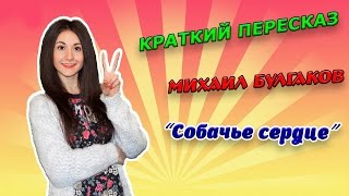 Краткий пересказ quotСобачье сердцеquot Михаил Афанасьевич Булгаков [upl. by Nameloc]