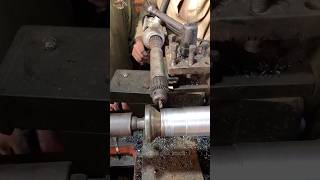 Easily make keyway on lathe machine lathe machine short [upl. by Anetsirhc]