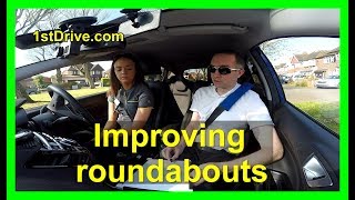 Roundabouts driving lesson [upl. by Nakeber]