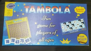 How to play the game Tambola by classic games Toutorial in English games fun tutorial [upl. by Annaihs]