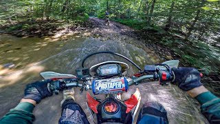 Riding A CRF250L Like A TRUE Dual Sport From The Trails To The Streets [upl. by Mat]