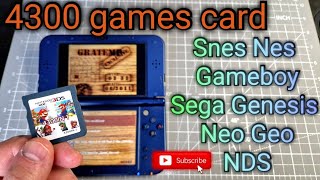 Nintendo 3DS XL in 2024 I testing emulation on 4300 games card I retro game console I NDS Gameboy [upl. by Moses]