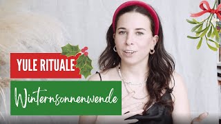 Wintersonnenwende Erklärung Ritual zum Julfest Yule im Jahreskreis [upl. by Joycelin]