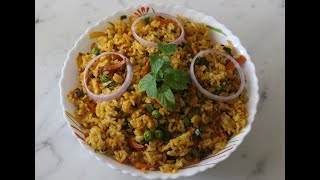 Veg Pulav – Brown Rice Easy to make Healthy Recipe [upl. by Barabbas]