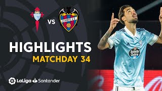 Highlights RC Celta vs Levante UD 20 [upl. by Eckhardt]