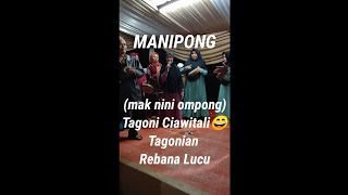 TAGONIAN LUCU REBANA KLASIK MANIPONG mak nini ompongKp Cileungis Ciawitali Shorts [upl. by Annawak]