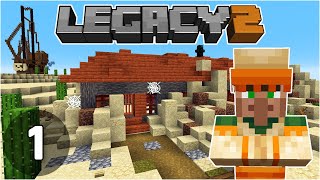 Starting a New World  Legacy SMP 2 1  Minecraft 116 Survival Multiplayer [upl. by Lempres]