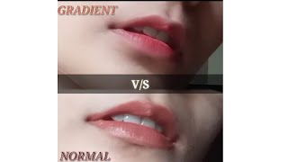 Gradient lip tutorial on SMALL LIPS shorts makeup [upl. by Benedict]