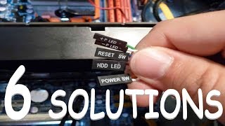 HOW TO FIX COMPUTER TURN ON THEN TURN OFF IMMEDIATELY  CPU FAN SPINNING  2019 [upl. by Blisse]