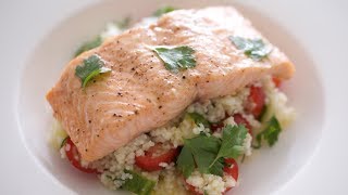 Salmon amp Couscous Salad  Byron Talbott [upl. by Ailene]