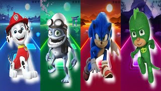 Tileshop MARSHALL vs CRAZY FROG vs SONIC vs PJ MASKS [upl. by Devlin]