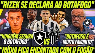 BOTAFOGO foi ROUBADO MÍDIA se DECLARA ao FOGÃO e RASGA ELOGIOS VAI GANHAR 3 TAÇAS RUMO ao MUNDIAL [upl. by Ived]