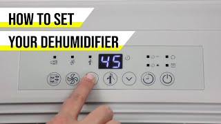 How to Set Your Dehumidifier  Sylvane [upl. by Ruvolo]