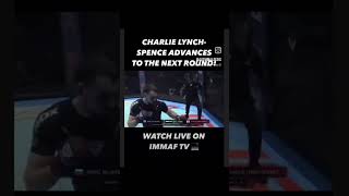 Charlie LynchSpence IMMAF Worlds 2025 body shot KO mma [upl. by Bijan]