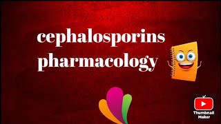 Cephalosporins Betalactam antibiotics pharmacology chemotherapy antibiotics antimicrobial agents [upl. by Lorne671]