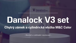 Danalock V3 chytrý zámek  instalace [upl. by Eiddet]