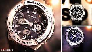 Casio GShock GSTEEL GST Luxury Watch  GSTS1101A [upl. by Ahsienek683]