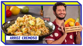 RISOTO COM ARROZ NORMAL  Receitas Vegetarianas  Rafael Ribas [upl. by Anzovin]