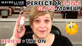 MAYBELLINE INSTANT PERFECTOR 4IN1 GLOW MAKEUP REVIEW  TRY ON [upl. by Judy776]