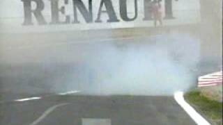 F1 1994 Alesi amp Barrichello Crash France [upl. by Hibben]