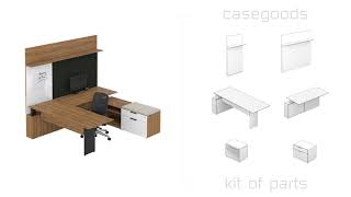 Teknion Expansion Highlights Casegoods Kit of Parts [upl. by Trimble]