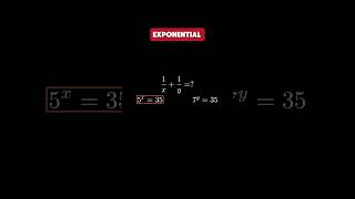 How to solve this exponential equation maths [upl. by Pierce]