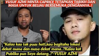 YUSUF AZMI JAWAB DAKWAAN CAPRICE KONONNYA BELIAU RAPAT DENGAN AHLI GISBH [upl. by Arv]