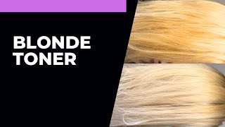 Bleaching my hair Part 6 Successful Blonde Toner [upl. by Rema]