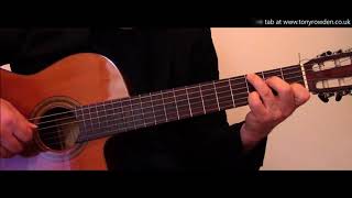 Tapestry  Carole King fingerstyle solo  link to TAB in description [upl. by Pugh608]