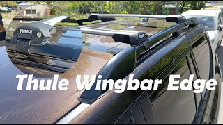 Overview Roof rack system Thule WingBar Edge [upl. by Hamfurd]