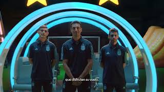 Video de Seguridad 2023  Aerolíneas Argentinas  Cuerpo Técnico de la Selección Argentina de Fútbol [upl. by Karole]