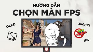 Chọn Màn Hình Chơi Game FPS Chuẩn Nhất 2024  Insidegram x TechSpace VN [upl. by Sadnak]