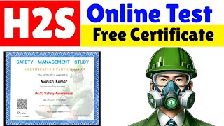 H2S Online Safety Test with free certificate [upl. by Aciruam240]