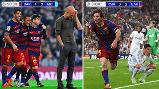 12 Times Barcelona Destroyed Big Teams in the Champions League [upl. by Ahsilam501]