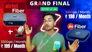 Dont make the same Mistake like me Watch this video Before buying Airtel Fiber OR Jio Fiber [upl. by Charpentier]