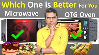 OTG oven vs Microwave oven Difference between Microwave and OTG Oven [upl. by Anirtak]