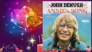 ANNIES SONG  JOHN DENVER [upl. by Aicirtel826]