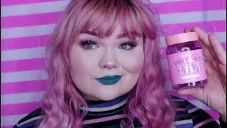 I Dyed My Hair Mauve  Lime Crime Unicorn Hair Kawaii [upl. by Eniamej]