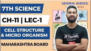 7th Science  Chapter 11  Cell Structure amp Micro Organisms  Lecture 1  Maharashtra Board [upl. by De Witt]